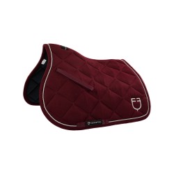 SOTTOSELLA EQUESTRO IN COTONE SAGOMATO CON LOGO