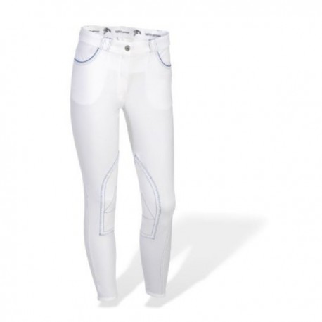 PANTALONE BIANCO REBECCA DONNA SARM HIPPIQUE