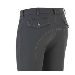 Pantalone uomo Bianco con grip modello Primo Sarm Hippique