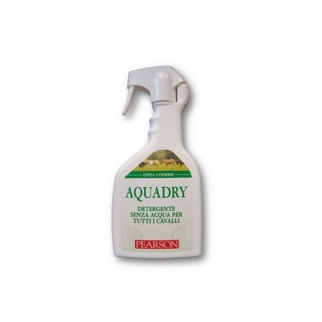 Aquadry Pearson detergente shampoo secco per tutti i cavalli ml. 700
