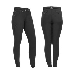 PANTALONI DONNA EQUESTRO MODELLO RACE IN TESSUTO ELASTICIZZATO