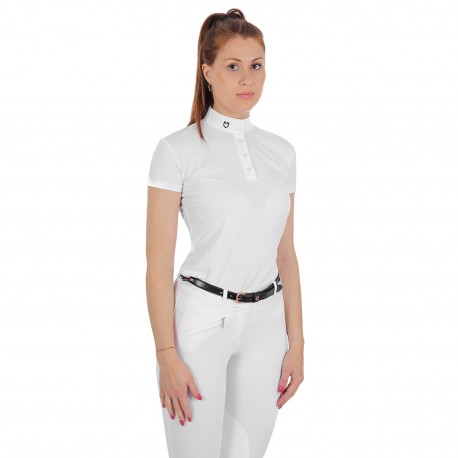 POLO DONNA EQUESTRO MODELLO SALLY IN TESSUTO TECNICO