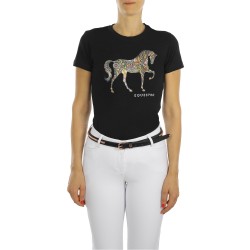 T-SHIRT DONNA CAVALLINO