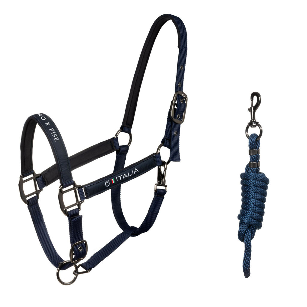 Cavezza imbottita doppia regolazione Equestro X FISE