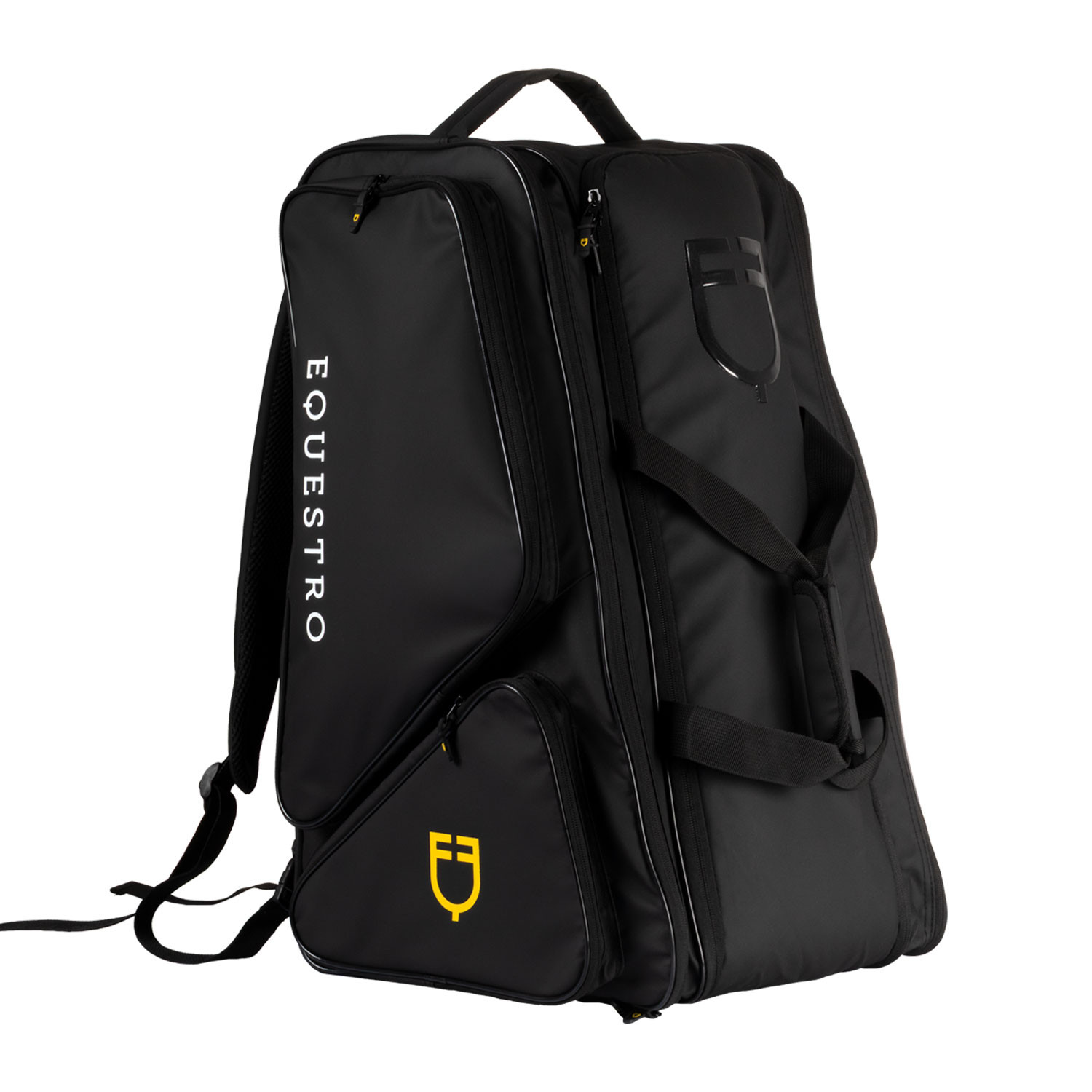 Borsa portastivali in tessuto tecnico con design intelligente