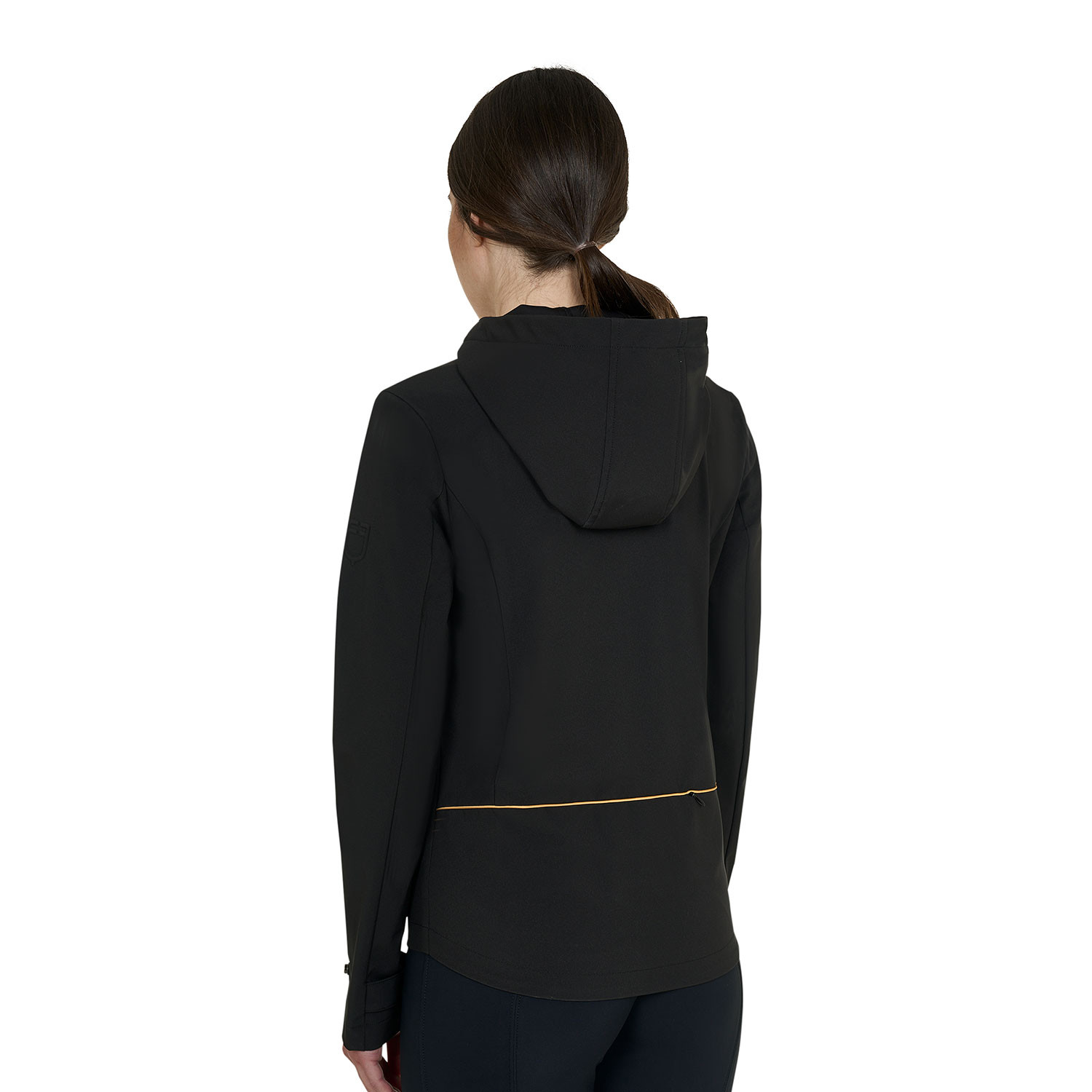 Giacca donna softshell slim fit zip antivento - immagine 2