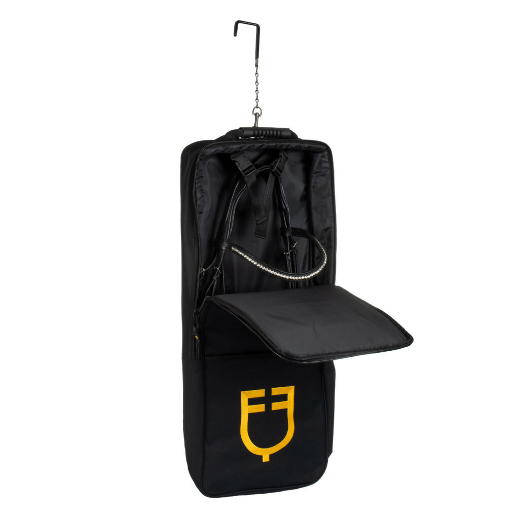 Borsa portabriglie logo ricamato